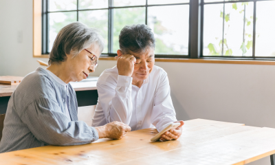 他人が羨ましいご夫婦